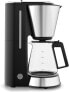 WMF Küchenminis Aroma Filter Coffee Machine with Glass Jug, Filter Coffee, 5 Cups, 760 W & Küchenminis 1-Slice, Toaster, Long Slot, XXl Toast Bun Attachment, 7 Browning Levels, Overheating Protection