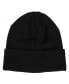 Фото #2 товара Men's Woven Embroidered Logo Patch Marled Acrylic Yarn Knitted Cuffed Beanie Hat for Men