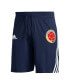 Men's Navy Colombia National Team Club Crest Three-Stripe AEROREADY Shorts