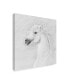 Фото #2 товара PH Burchett Black and White Horses III Canvas Art - 20" x 25"