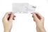 Durable Business Card Pockets Extension Set - Transparent - 90 mm - 57 mm