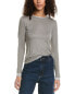 Фото #1 товара Vince Double Layer T-Shirt Women's Grey S