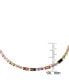 ფოტო #2 პროდუქტის Cubic Zirconia Multi-Color Adjustable Bolo Rose Gold Plate Bracelet