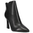 Nine West Torrie Zippered Dress Booties Womens Black Dress Boots TORRIE-001