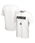 Фото #2 товара Men's White Purdue Boilermakers On Court Bench T-shirt