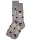 Фото #3 товара Men's Law and Order Heathered Rayon from Bamboo Novelty Crew Socks