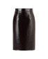 Фото #4 товара Women's Faux Leather Pencil Skirt