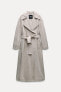Zw collection oversize double-breasted trench coat