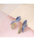 ფოტო #3 პროდუქტის Women's Petal Drop Earrings