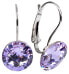 Фото #1 товара Elegant Rivoli Violet earrings