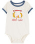 Baby Bananas For My Family Cotton Bodysuit 24M