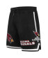 Фото #3 товара Men's Black Arizona Cardinals Classic Chenille Shorts