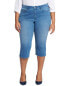 Фото #1 товара Nydj Plus Waist Match Slim Straight Crop Contented Jean Women's