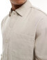 Фото #3 товара Jack & Jones twill overshirt in beige