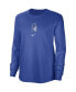 Фото #3 товара Women's Royal Distressed Duke Blue Devils Vintage-Like Long Sleeve T-shirt