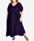 Фото #1 товара Plus Size Val Maxi Dress