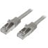 Фото #3 товара Cat6 Patch Cable - Shielded (SFTP) - 0.5m - Gray - 0.5 m - Cat6 - SF/UTP (S-FTP) - RJ-45 - RJ-45