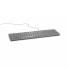 Фото #7 товара KB216 - Full-size (100%) - Wired - USB - AZERTY - Grey