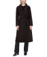 ფოტო #5 პროდუქტის Women's Wing-Collar Embellished Toggle Coat