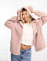 Фото #3 товара Urban Revivo short teddy bear jacket in pink