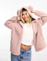 Фото #1 товара Urban Revivo short teddy bear jacket in pink