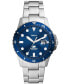 Фото #1 товара Часы Fossil Blue Dive Stainless Steel