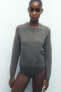 Фото #10 товара Базовый свитер из 100% шерсти ZARA