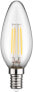 Фото #1 товара Лампа светодиодная Goobay 65390 E14, 4 Вт, 470 лм, 2700 K, Filament