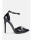 ფოტო #1 პროდუქტის mocktail buckle embellished stiletto heels