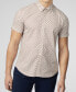 Фото #1 товара Men's Block Geo Print Short Sleeve Shirt