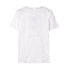 Men’s Short Sleeve T-Shirt Stitch White