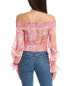 Ramy Brook Andra Top Women's Pink Xxs