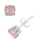 ფოტო #3 პროდუქტის Gemstone Stud Earrings in Sterling Silver