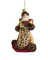 Фото #1 товара Kurt Adler 7In Bellissimo Santa Leopard Ornament Multicolor