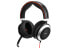 Jabra Evolve 80 Stereo - Kopfhörer - Kopfband - Büro/Callcenter - Schwarz - Rot - Silber - Binaural - Rot