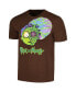 Men's and Women's Brown Rick and Morty Morty T-shirt