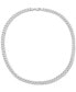 ფოტო #4 პროდუქტის Curb Link 24" Chain Necklace (7mm) in 18k Gold-Plated Sterling Silver