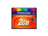 Transcend CompactFlash 133x 2GB - 2 GB - CompactFlash - MLC - 50 MB/s - 20 MB/s - Black