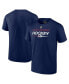 Фото #1 товара Men's Navy Colorado Avalanche Authentic Pro Primary Replen T-shirt