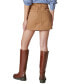 Фото #1 товара Women's Cotton Clean Cargo Mini Skirt