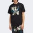 adidas originals三叶草 花卉印花短袖T恤 男款 黑色 / Футболка Adidas originals T trendy_clothing featured_tops EC7360