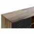 ТВ шкаф DKD Home Decor Чёрный Натуральный Деревянный 130 x 40 x 57 cm