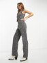 Фото #4 товара Only tailored waistcoat co-ord in grey check