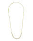 Фото #4 товара Diamond Graduated Cluster Statement Necklace (2 ct. t.w.) in 14k White Gold or 14k Yellow Gold, 17" + 2" extender