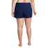 Фото #5 товара Plus Size 3 Inch Quick Dry Swim Shorts with Panty