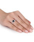 ფოტო #2 პროდუქტის Diamond Halo Engagement Ring (1-1/2 ct. t.w.) in 14K Yellow, White or Rose Gold
