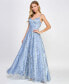 Фото #3 товара Juniors' Sequin-Embellished Ball Gown, Created for Macy's