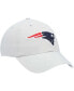 ფოტო #3 პროდუქტის Men's Gray New England Patriots Clean Up Adjustable Hat