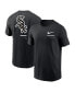 Фото #1 товара Men's Black Chicago White Sox Over the Shoulder T-shirt