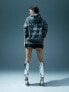 Фото #1 товара Murci oversized motif hoodie in washed grey